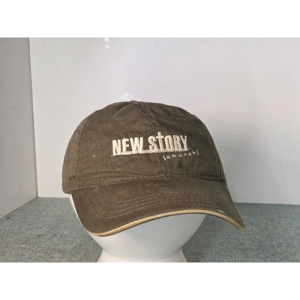 New Story Church Hat Cap Dad Strapback Casual One Size Adjustable